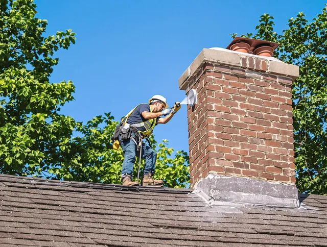 Fort Carson Chimney Sweep performing an inspection with advanced tools in Fort Carson, CO