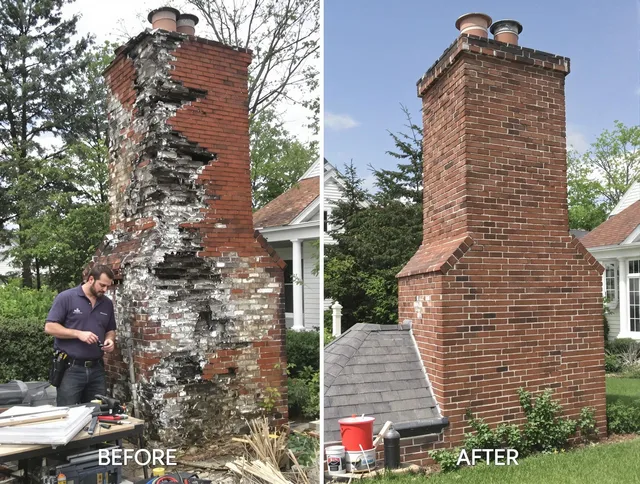 Fort Carson Chimney Sweep performing a full chimney restoration in Fort Carson, CO