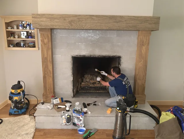 Detailed creosote removal process by Fort Carson Chimney Sweep in Fort Carson, CO