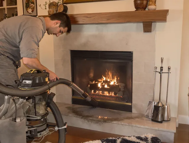 Routine fireplace upkeep by Fort Carson Chimney Sweep in Fort Carson, CO